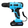 21V/12V 1350RPM Electric Drill Power Screwdriver Lithium Batteries Chargeable Repair Tools Kit