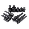 Steel Socket Adapter Reducer Drill Bits Set Hex Shank Tools For Impact Driver