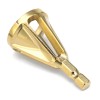 Titanium Coated Deburring External Chamfer Tool Bit 1/4 Inch Hex Shank Remove Burr Repairs Tools